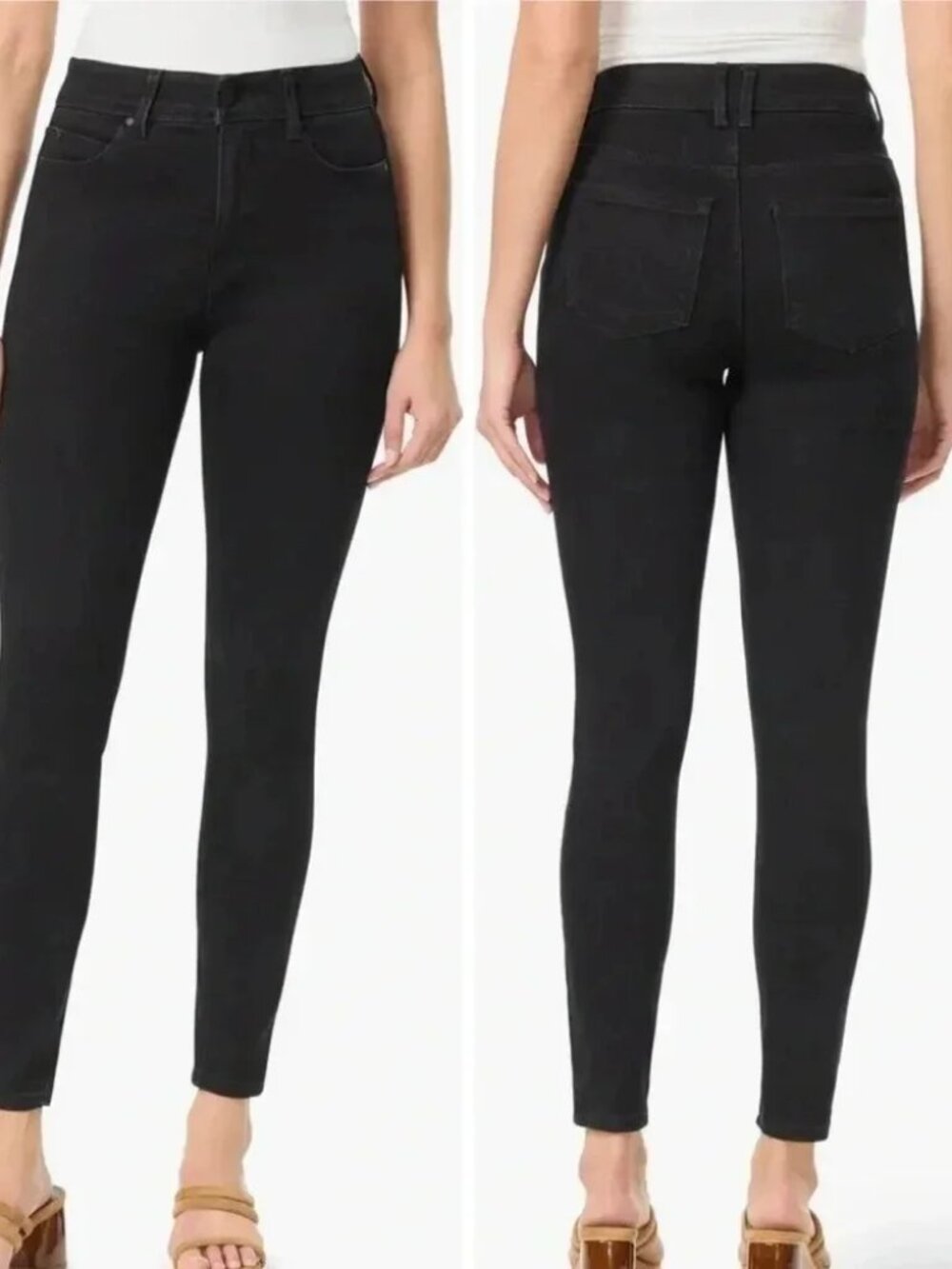 LIKE NEW! Curve Appeal Black Minimalist Jeggings Size 16